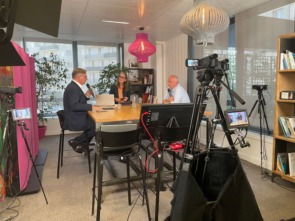 Réalisation du webinaire "Elus Pour Agir" au siège de l'ADEME à Montrouge