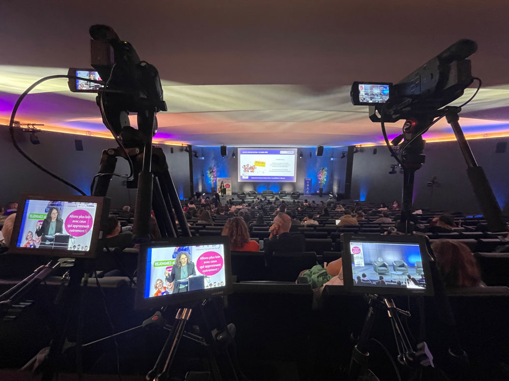 Captation et diffusion de la Journée Nationale des Dys au Centre de conférences de Paris Jussieu