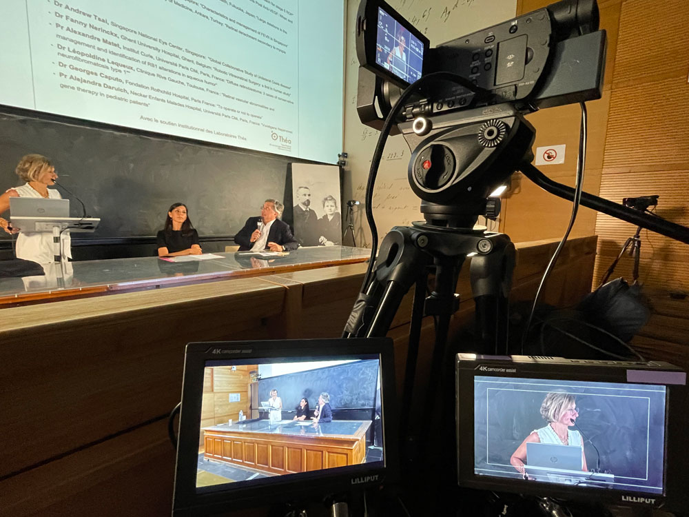 Conférence de la Société Française de Retine Pédiatrique à l'Institut Curie